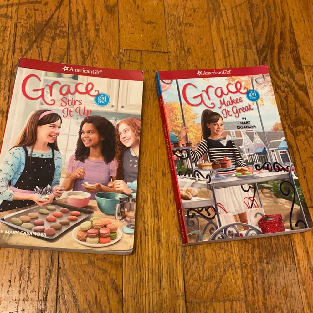 American girl grace books 2&3